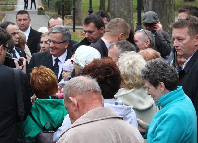 Prezydent w Polanicy-Zdroju