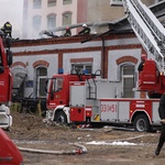 Pożar fabryki laminatu w Bielsku-Białej
