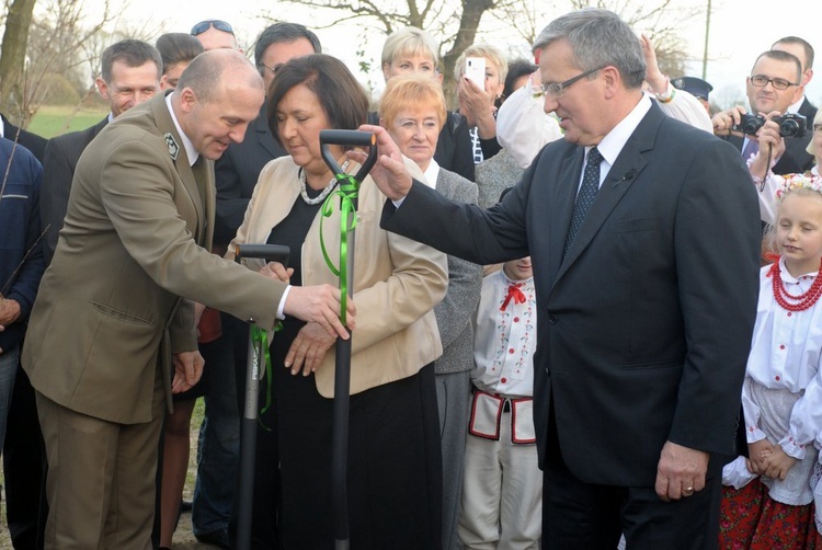 Prezydent w Mościsku