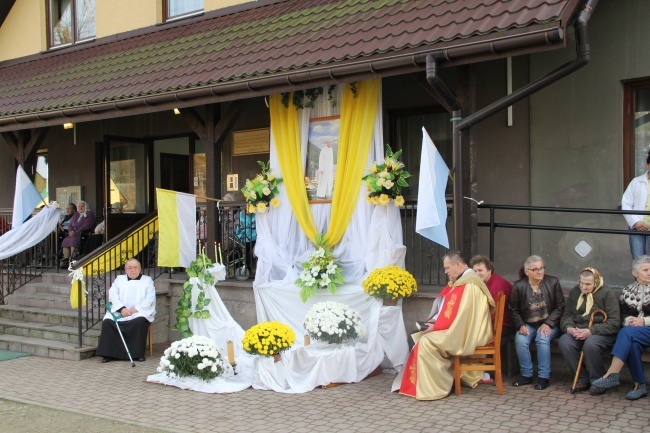 Peregrynacja w Grywałdzie. Hospicjum.