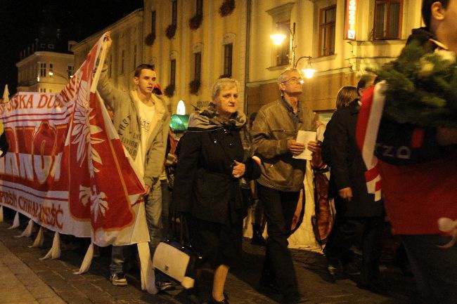 Marsz niepodległości w Tarnowie