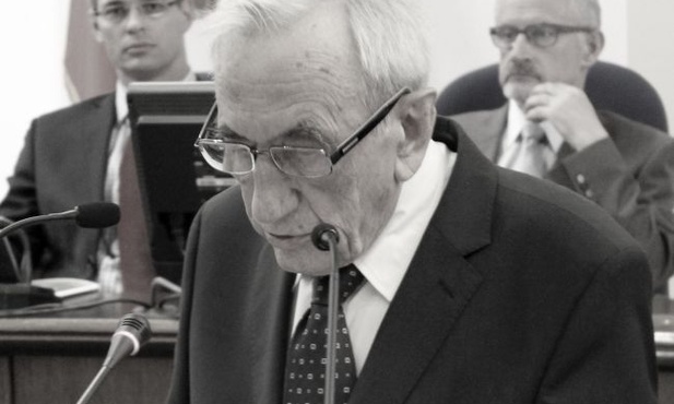 Tadeusz Mazowiecki w czasie swej ostatniej wizyty w Płocku w czerwcu 2011 r.