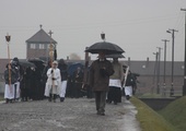 Droga Krzyżowa w byłym KL Birkenau