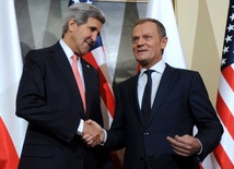 Tusk spotkał się z Kerrym