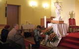 Figura św. Michała Archanioła w kaplicy parafii Jezusa Chrystusa Króla Wszechświata w Rawie Mazowieckiej