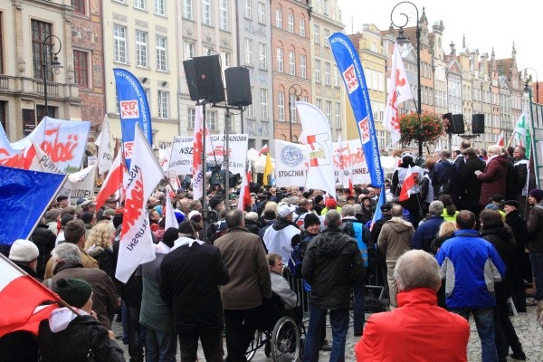 Manifestacja w Gdańsku