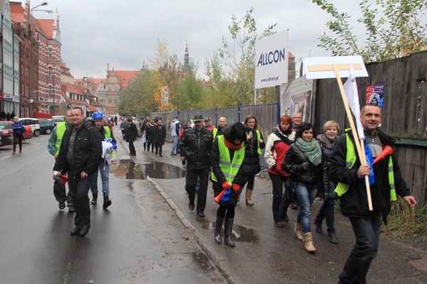 Manifestacja w Gdańsku