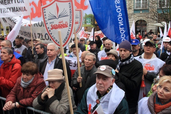 Manifestacja w Gdańsku