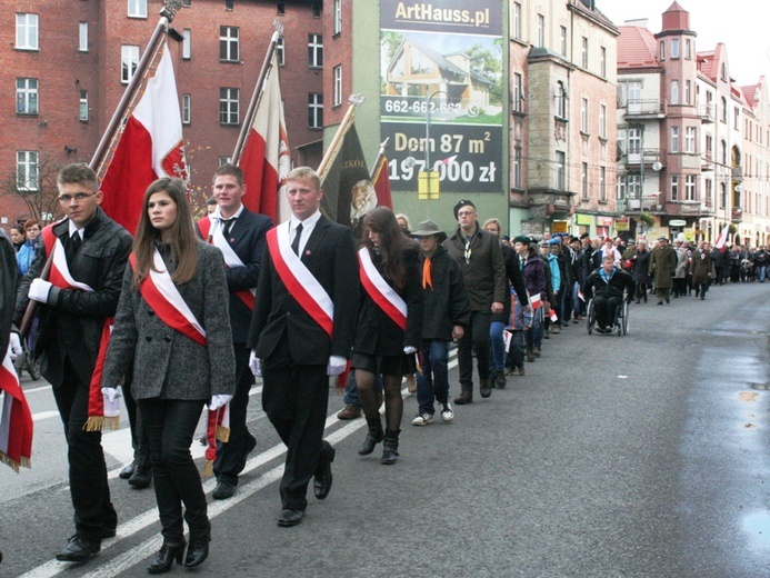 Świętowanie niepodległości w Siemianowicach