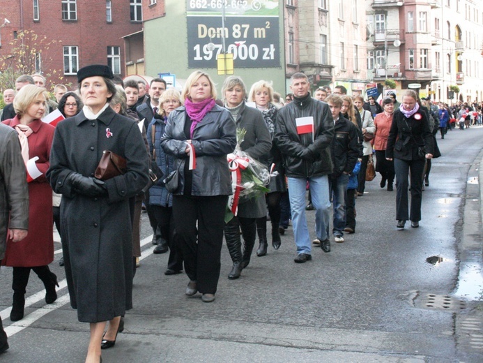 Świętowanie niepodległości w Siemianowicach