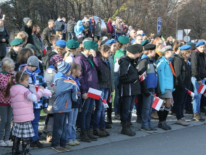 Świętowanie niepodległości w Siemianowicach