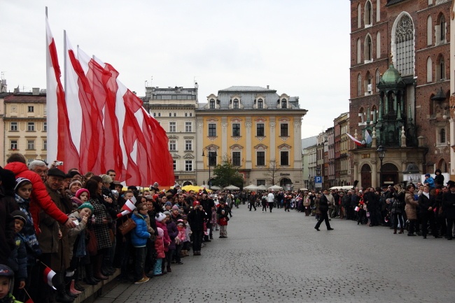 Patriotyczny pochód Drogą Królewską