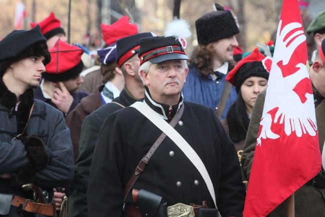 Defilada rekonstruktorów