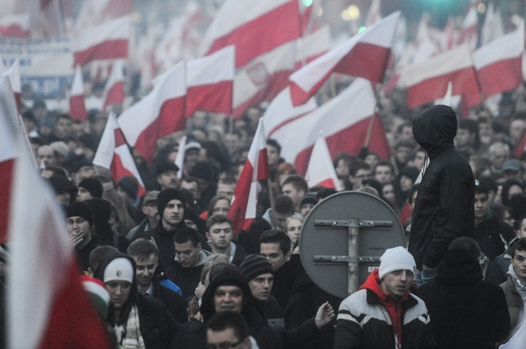 Marsz Niepodległości i zadymy.