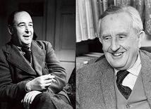 John Ronald Reuel Tolkien Po lewej: Clive Staples Lewis