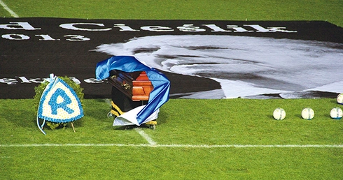  Stadion Ruchu, 7.11. Pożegnanie piłkarza Niebieskich