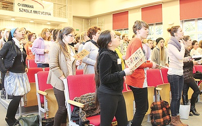  Zeszłoroczne warsztaty gospel w Centrum Edukacyjnym im. Jana Pawła II w Gliwicach