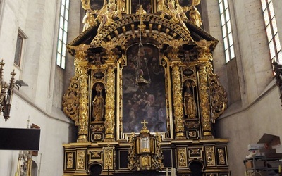 Odnowiony ołtarz św. Katarzyny