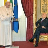 Papież u prezydenta Włoch
