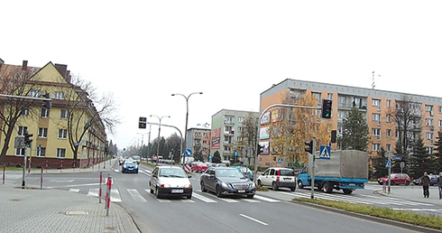  Aleja Tysiąclecia w Nowym Targu to główna arteria. Niebawem w tym miejscu pojawią się egzaminacyjne „elki”