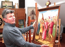  To pierwsza droga krzyżowa autorstwa Wiesława Piechówki. – Była to dla mnie ogromna przygoda – przyznaje artysta