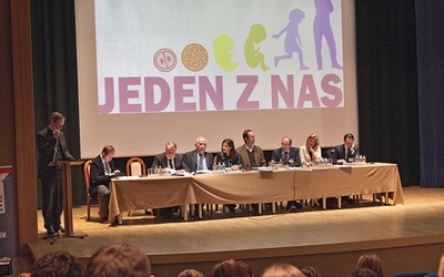 Ogólnoeuropejską akcję „Jeden z nas” podsumowano na  I Europejskim Kongresie Pro Life w Krakowie