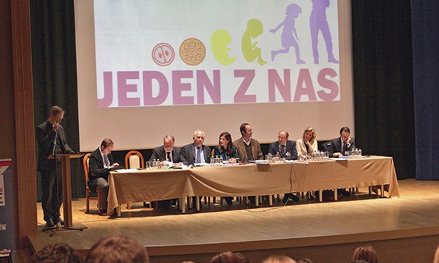 Ogólnoeuropejską akcję „Jeden z nas” podsumowano na  I Europejskim Kongresie Pro Life w Krakowie