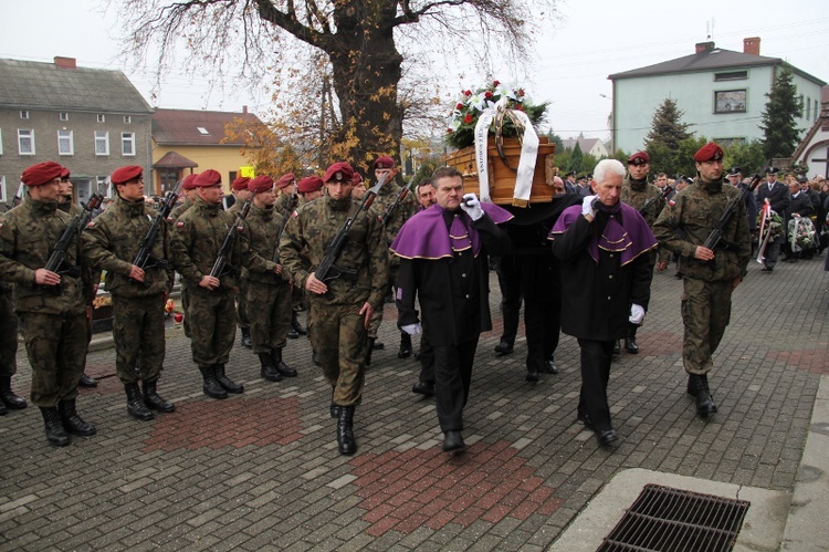 Pogrzeb majora Antoniego Tomiczka