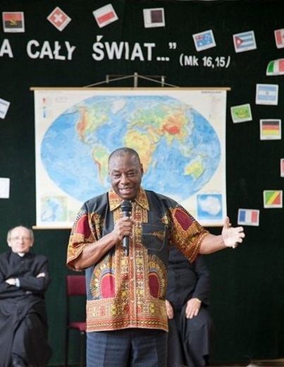 Misjonarz w Osowej Sieni.