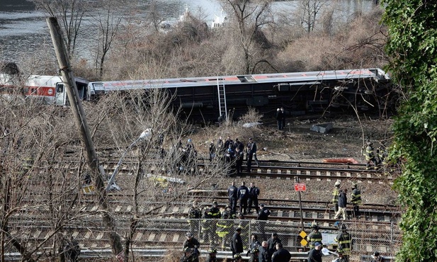 Wypadek kolejowy w Nowym Jorku