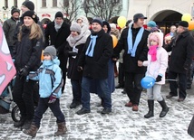 Pierwsze rodzinne spotkanie na cieszyńskim Rynku odbyło sie w grudniu 2013 r.