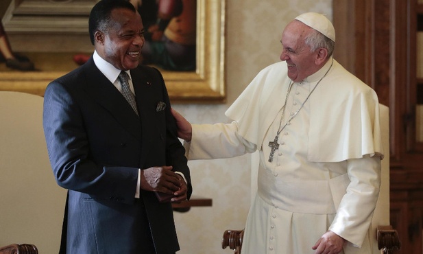Prezydent Republiki Konga w Watykanie 