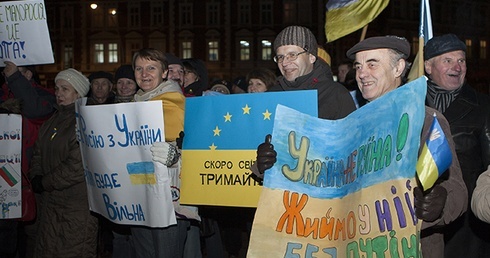 Wsparcie dla Majdanu Niepodległości