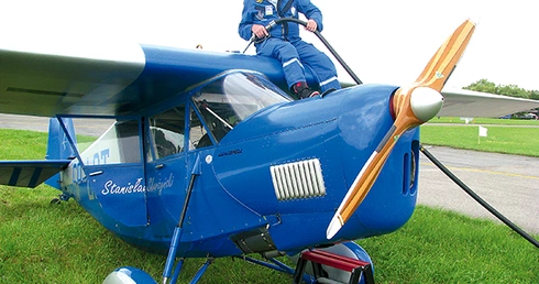  Kapitan Józef Wójtowicz przesiadł się z wielkich boeingów na małe samoloty