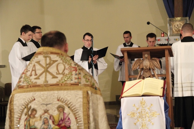 Akatyst ku czci Bogurodzicy w Wyższym Seminarium Duchownym w Łowiczu