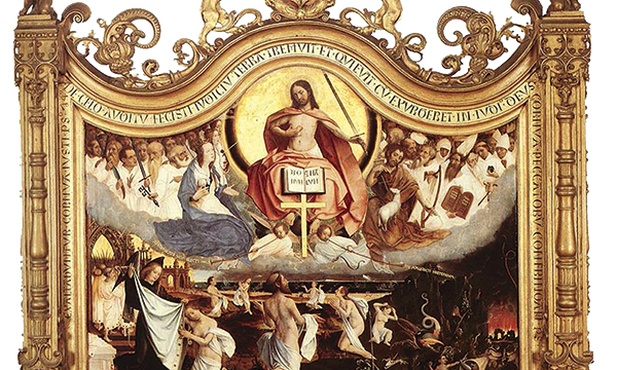 Jan Provoost „Sąd ostateczny”,  olej na desce, 1525 Muzeum Groeninge, Brugia