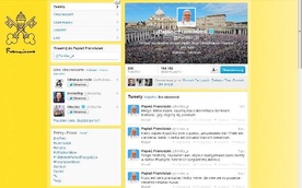 Papież przez Twitter dociera do 60 mln ludzi