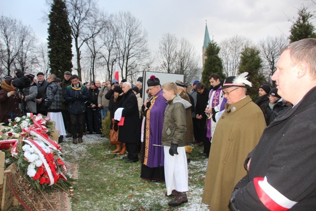 Pożegnanie partyzanta NSZ Edwarda Biesoka