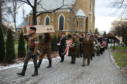Pożegnanie partyzanta NSZ Edwarda Biesoka