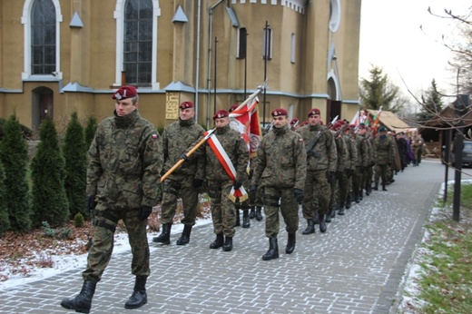 Pożegnanie partyzanta NSZ Edwarda Biesoka