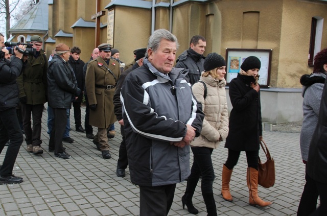 Pożegnanie partyzanta NSZ Edwarda Biesoka