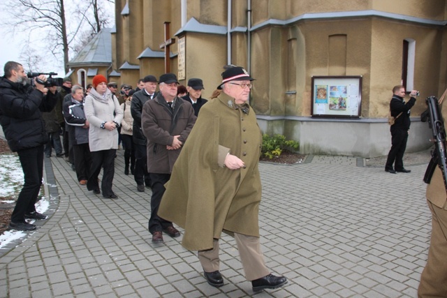 Pożegnanie partyzanta NSZ Edwarda Biesoka