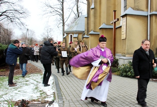 Pożegnanie partyzanta NSZ Edwarda Biesoka