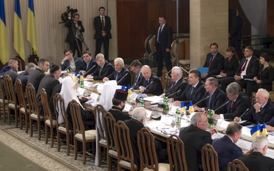 Ukraina: Okrągły stół nie przyniósł porozumienia