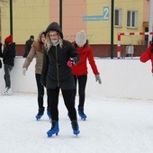 Sztuczne lodowisko w Sandomierzu 
