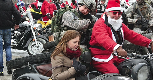 „Motomikołaje” zorganizowano w Koszalinie po raz czwarty