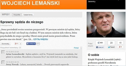 Rekurs ks. Lemańskiego odrzucony