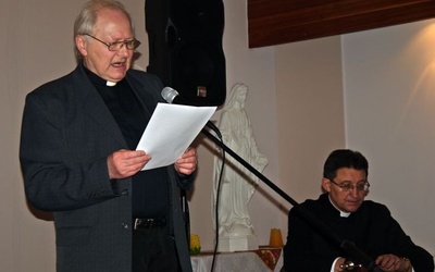 Ks. prof. Ireneusz Mroczkowski wygłosił wykład o sumieniu, które jest wewnętrznym głosem w człowieku