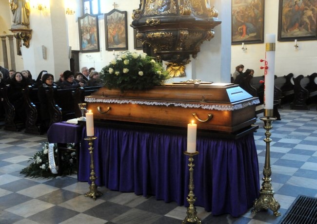 Pogrzeb ks. Herberta Hlubka 