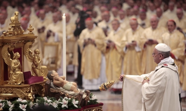 Pierwsza Pasterka Franciszka - "Nie lękajcie się"